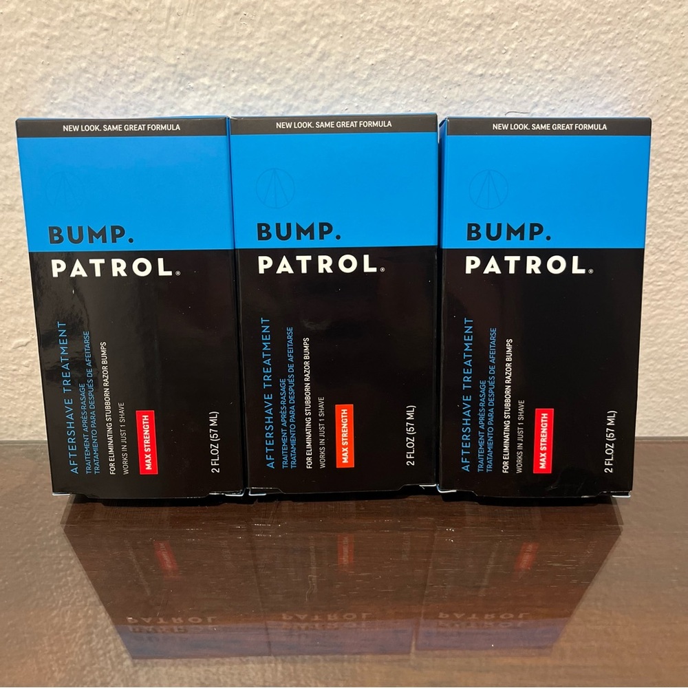 Lot Of 3 Bump Patrol Max Strength Aftershave Treatment For Razor Bumps 2 Oz - Picture 2 of 9